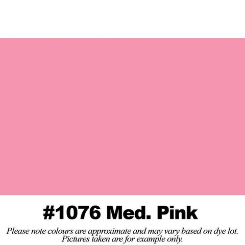 #1076 Medium Pink Broadcloth (45" Wide) - HomeTex.ca