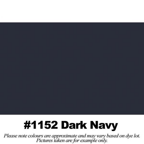#1152 Dark Navy Broadcloth (45" Wide) - HomeTex.ca