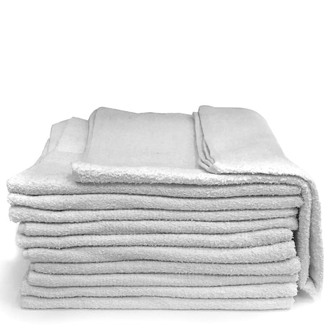 Dz. White Bath Towels 22" x 44" - 6 lbs/dz - HomeTex.ca