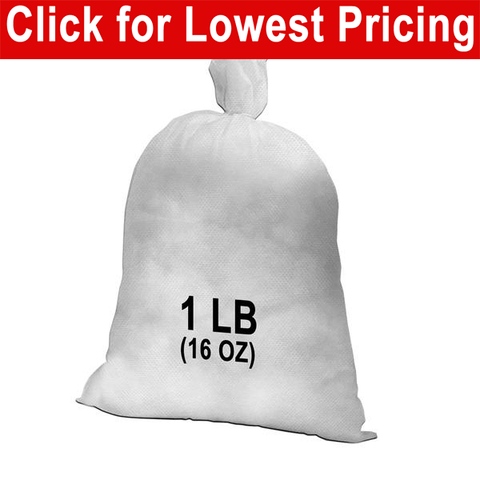 1 lb Bag - Polyester Stuffing - HomeTex.ca