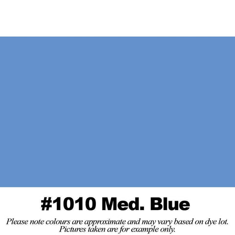 #1010 Medium Blue Broadcloth (45" Wide) - HomeTex.ca
