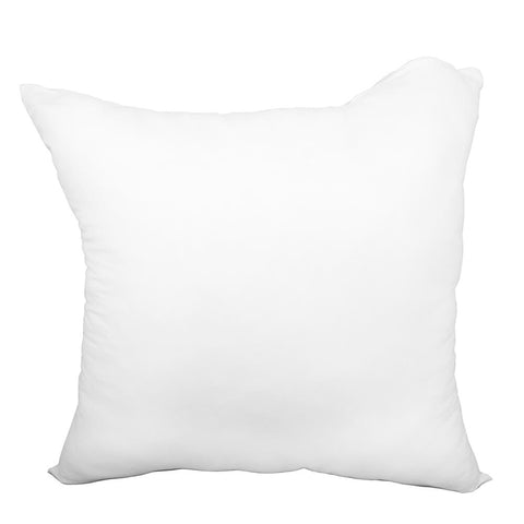Adjustable Pillow Form 18" x 18" (Polyester Fill) - Premium Fabric Cover - HomeTex.ca