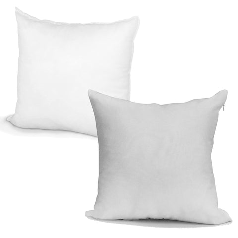 Sublimation Bundle - 19" x 19" Pillow Insert + 18" x 18" Blank Cover (White)