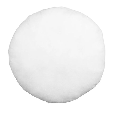 Round Pillow Form 18" Round (Polyester Fill) - HomeTex.ca