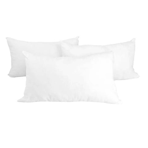 Decorative Pillow Form 14" x 20" (Polyester Fill) - White Premium Cover