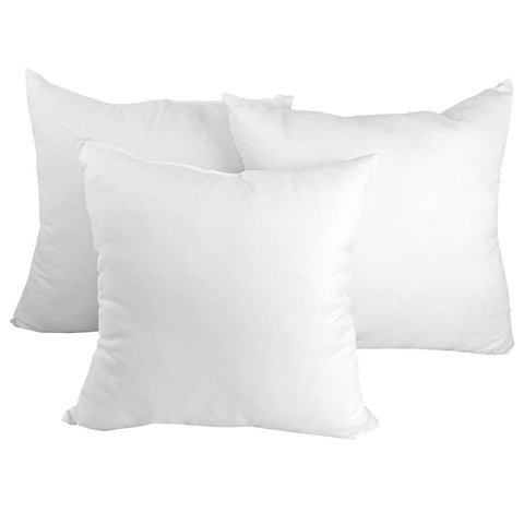 Decorative Pillow Form 20" x 20" (Polyester Fill) - White Premium Cover