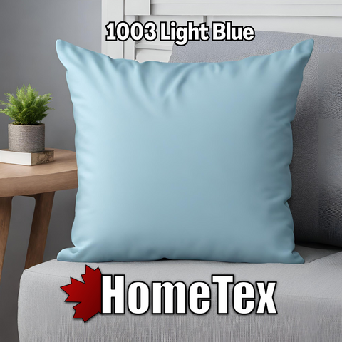 Decorative Pillow Form 12" x 12" (Polyester Fill) - Light Blue Premium Cover