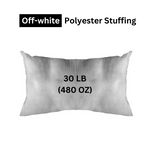 30 lb Bag - Polyester Stuffing (Off-White Premium)