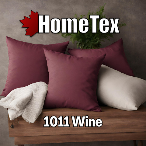 Decorative Pillow Form 14" x 14" (Polyester Fill) - Wine Premium Cover