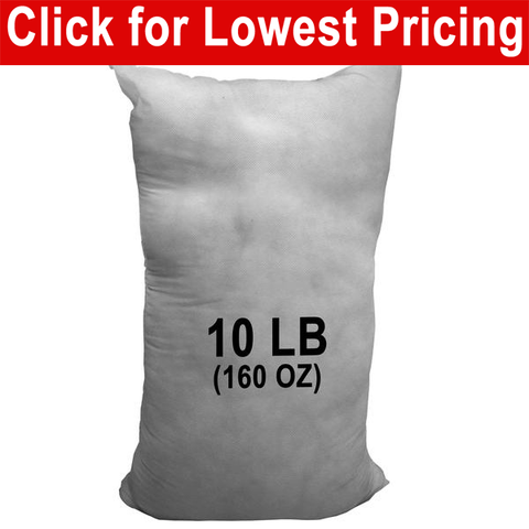 10 lb Bag - Polyester Stuffing - HomeTex.ca