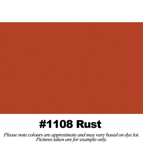 #1108 Rust Broadcloth (45" Wide) - HomeTex.ca