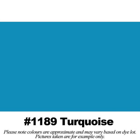 #1189 Turquoise Broadcloth (45" Wide) - HomeTex.ca