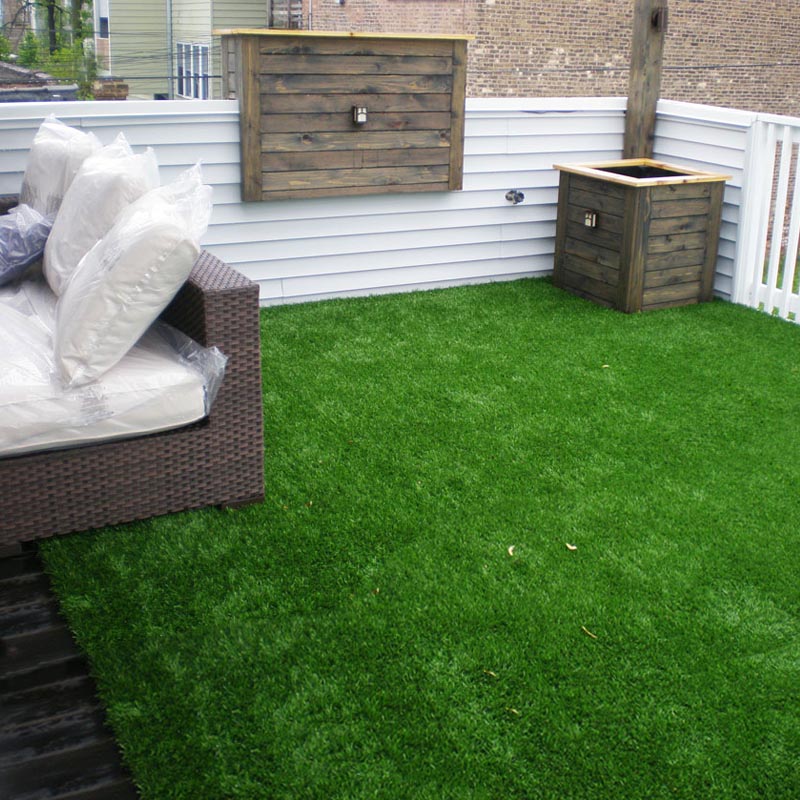 Rust Grass Rug Artificial Grass Turf Rug (78