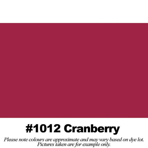 #1012 Cranberry Broadcloth (45" Wide) - HomeTex.ca