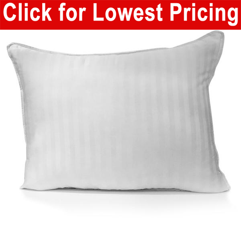 Bed Pillow 20" x 26" Standard Size - Damask Shell - HomeTex.ca