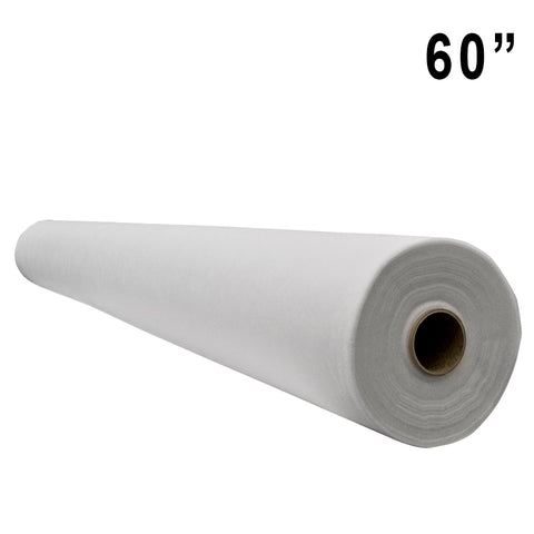 White Polypropylene Backdrop Fabric - 60" Wide - HomeTex.ca