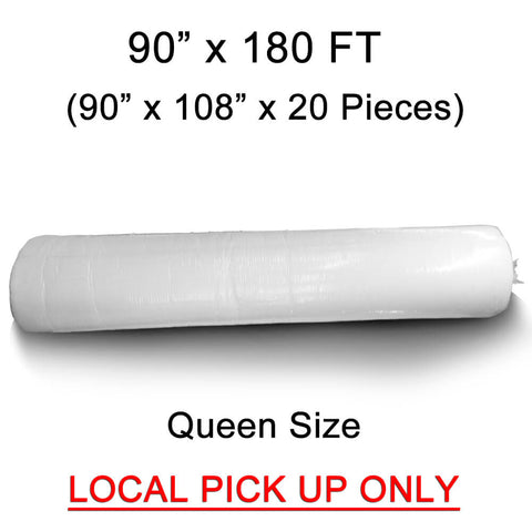 Queen Quilt Batting (90"x108") 20 Piece Roll - HomeTex.ca