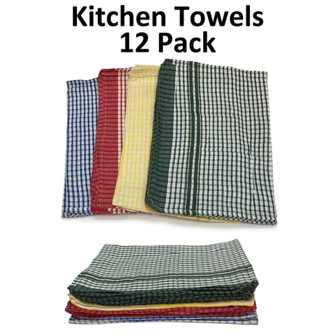 Kitchen Tea  Towels 22" x 32" - Dozen Pack - HomeTex.ca
