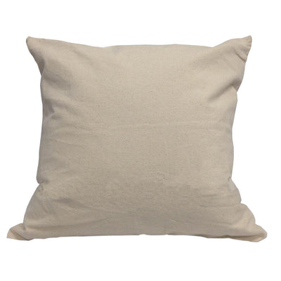 Blank Cotton Canvas Pillow Cover - 20 x 20