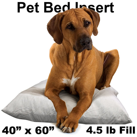 Dog & Pet Bed  Insert - 40" x 60" (4.5lbs) - HomeTex.ca