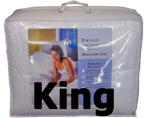 Duvet (Down Like) - King (90"x104")
